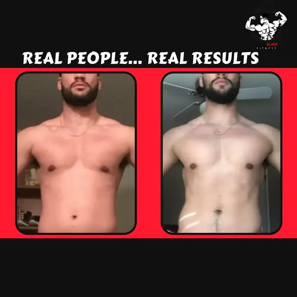 Member before and after, front view